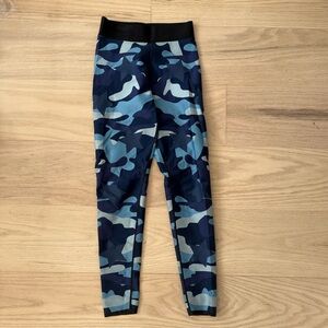 Ultracor Blue Camouflage Star Leggings